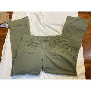 Ralph Lauren Polo Jeans Co. Y2K Womens Army Green Trousers Pants Size 14